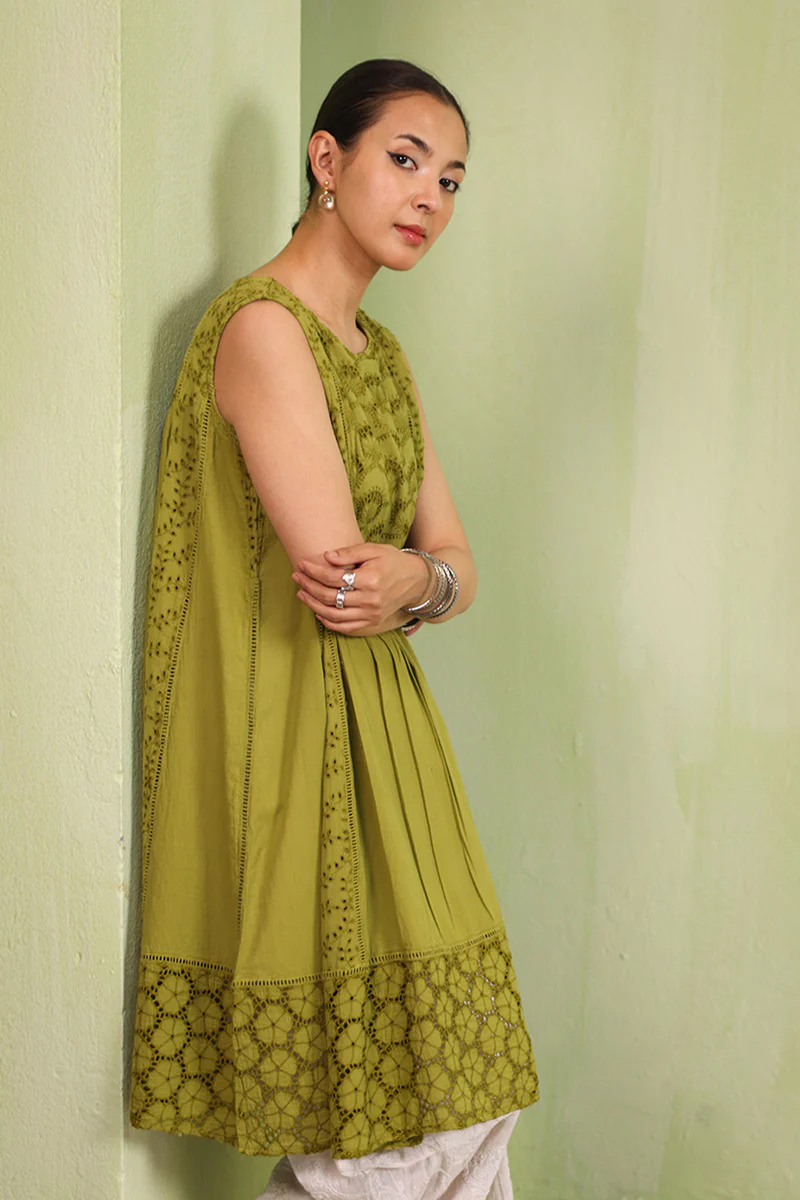 Spring Fling Schiffli Frock - Image 20