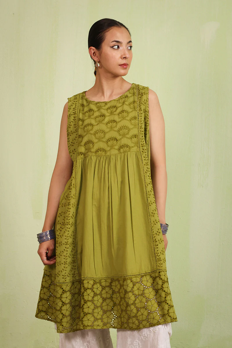Spring Fling Schiffli Frock - Image 21