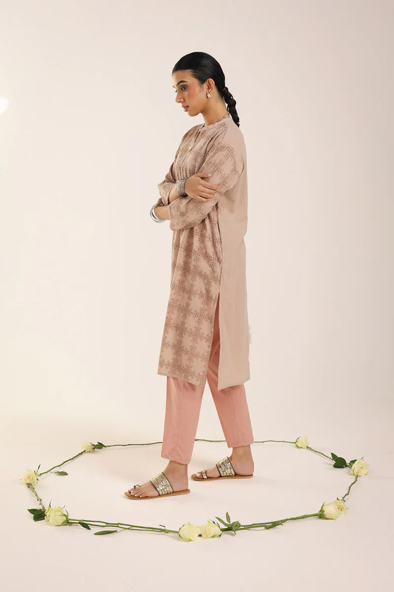 Spring Fling Schiffli Whispers Kurta - Image 8