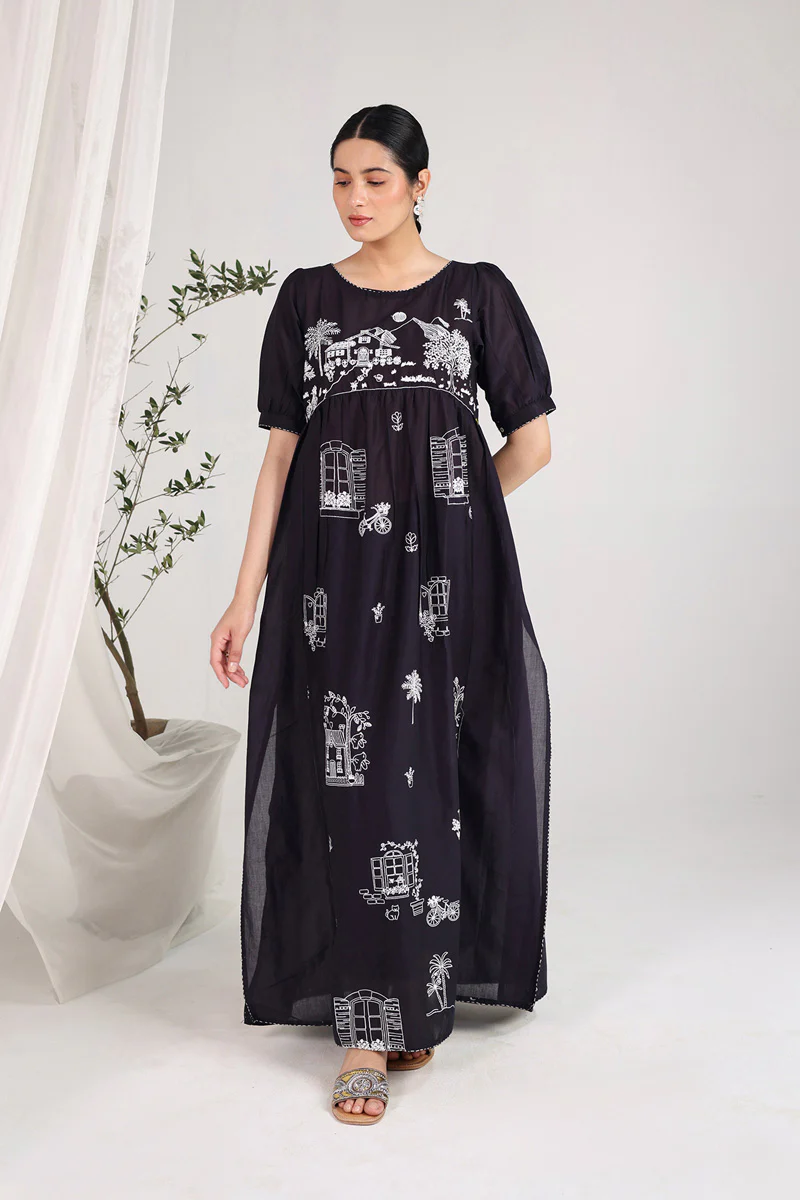 Gypsy Wonders Gulzar Frock - Image 4