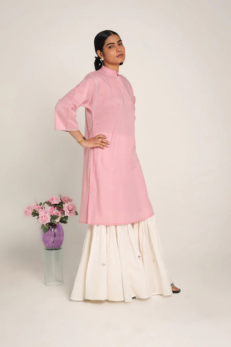 Seafoam Tapestry Kurta - Image 7