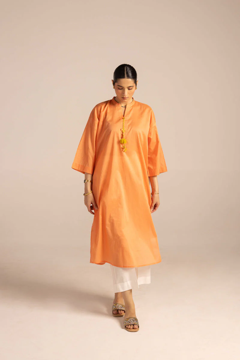 Seafoam Haven solid Kurta - Image 11