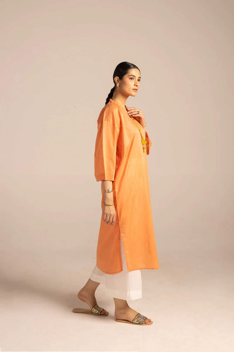 Seafoam Haven solid Kurta - Image 12