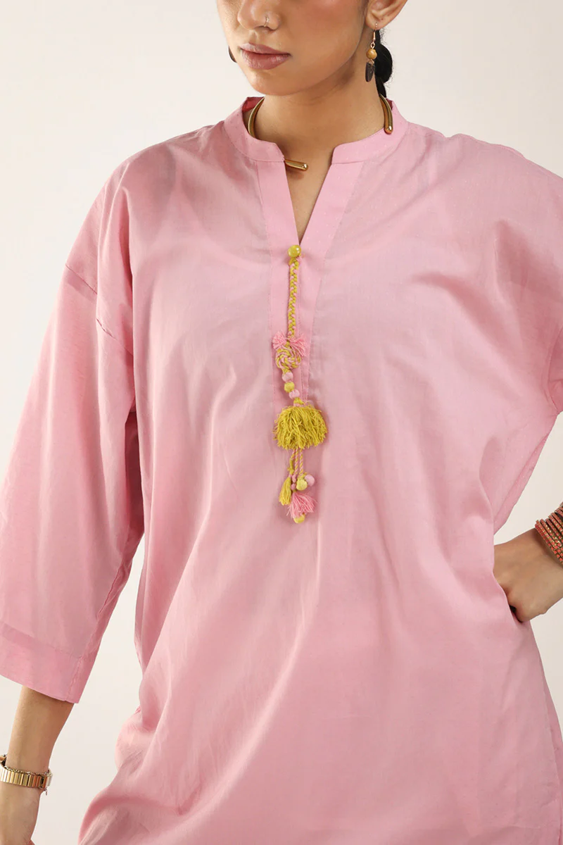 Seafoam Haven solid Kurta - Image 3