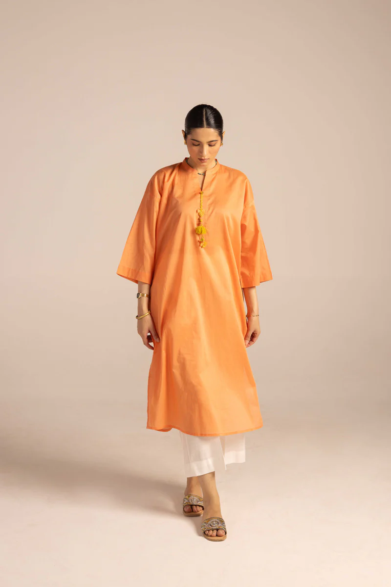 Seafoam Haven solid Kurta - Image 7