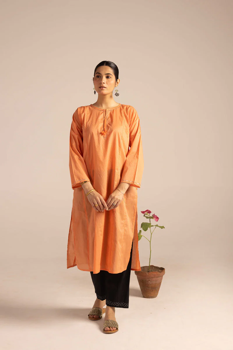 Sea foam Mukesh Gleam kurta - Image 13