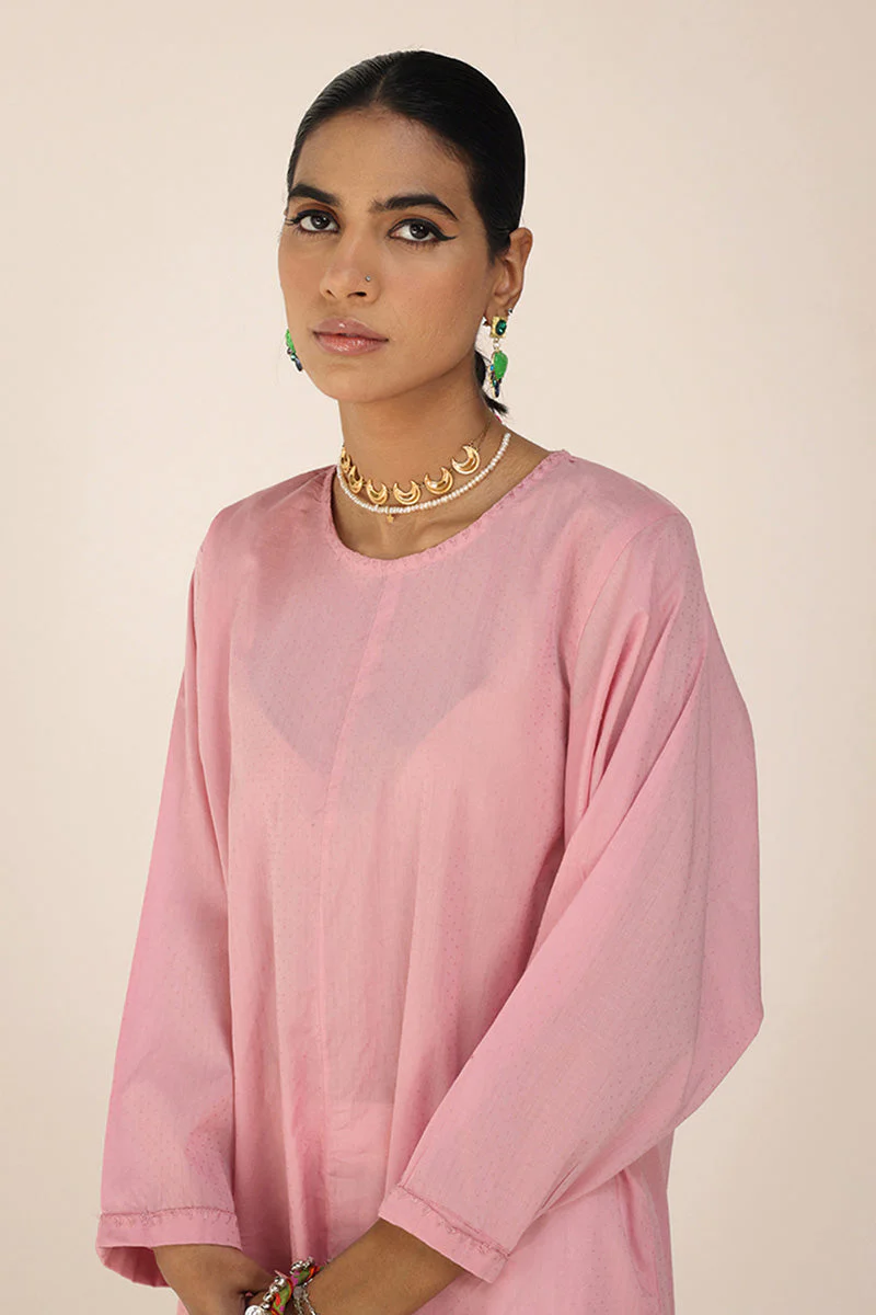 Sea Foam-Solid Kurta - Image 12