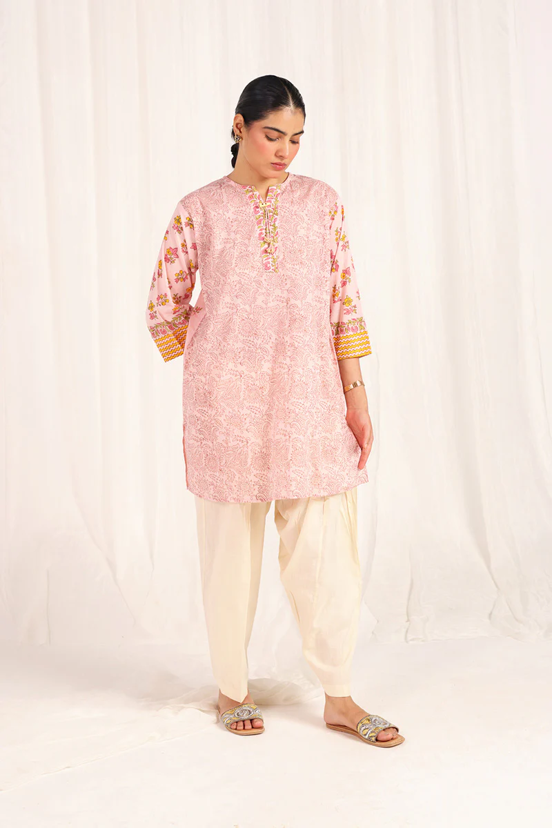 Chintz Whisper Blockscope Kurta