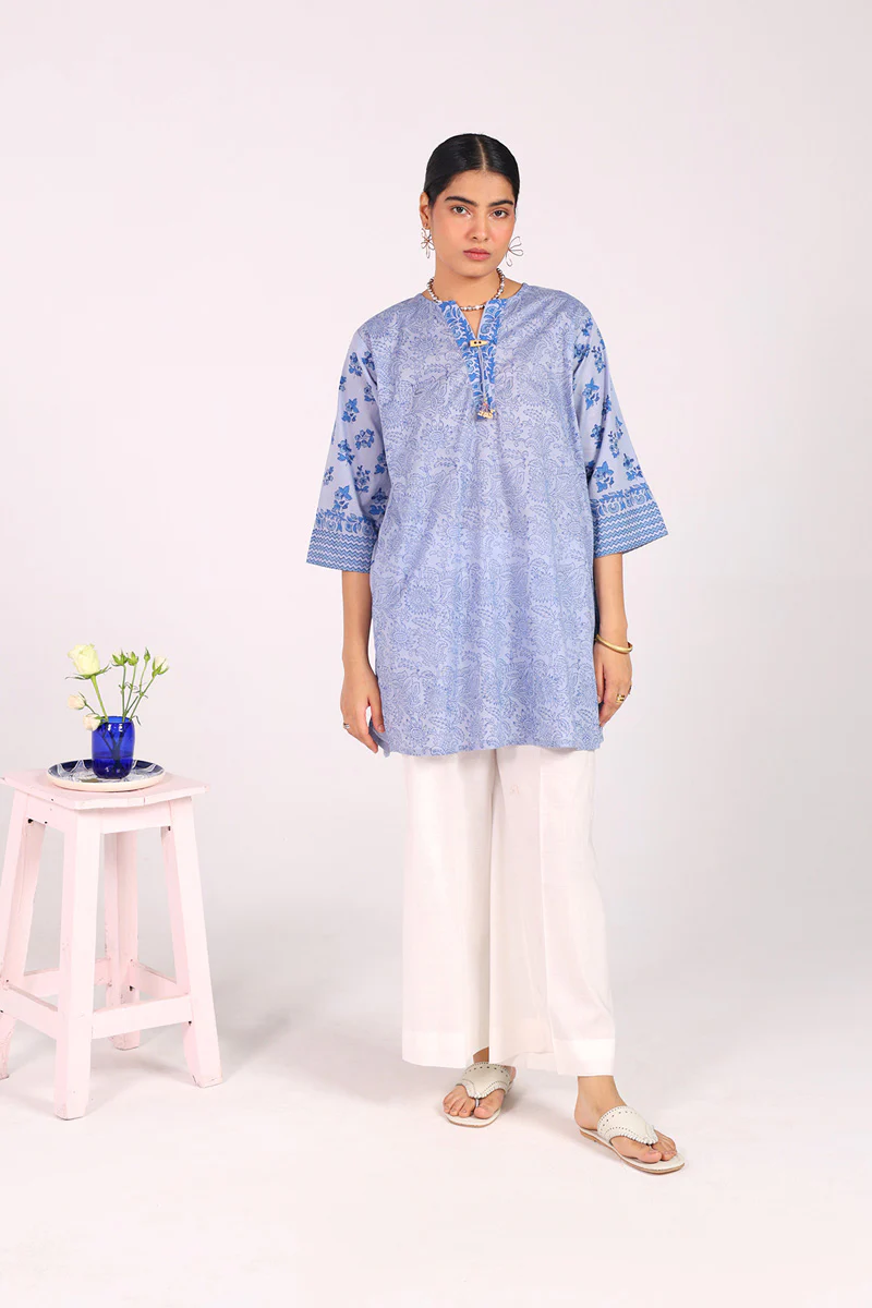 Chintz Whisper Blockscope Kurta - Image 5