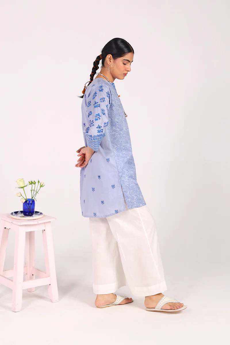 Chintz Whisper Blockscope Kurta - Image 8