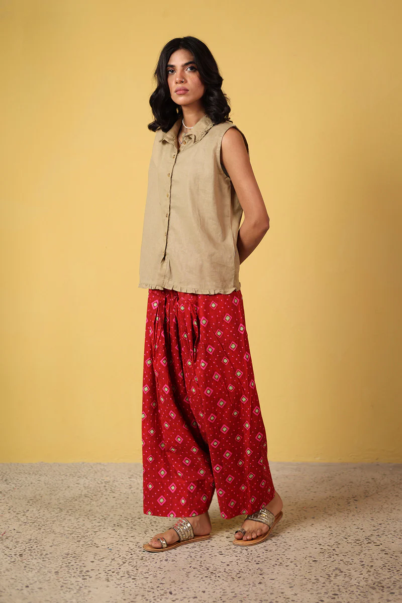 Traditional Rangeela Farshi Shalwar - Image 3