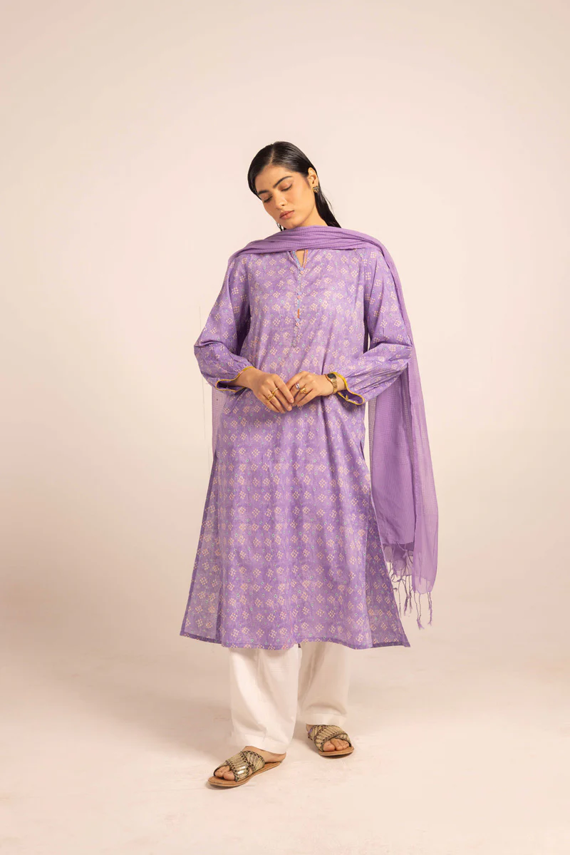 Rangeela Pleated Whisper Kurta - Image 2