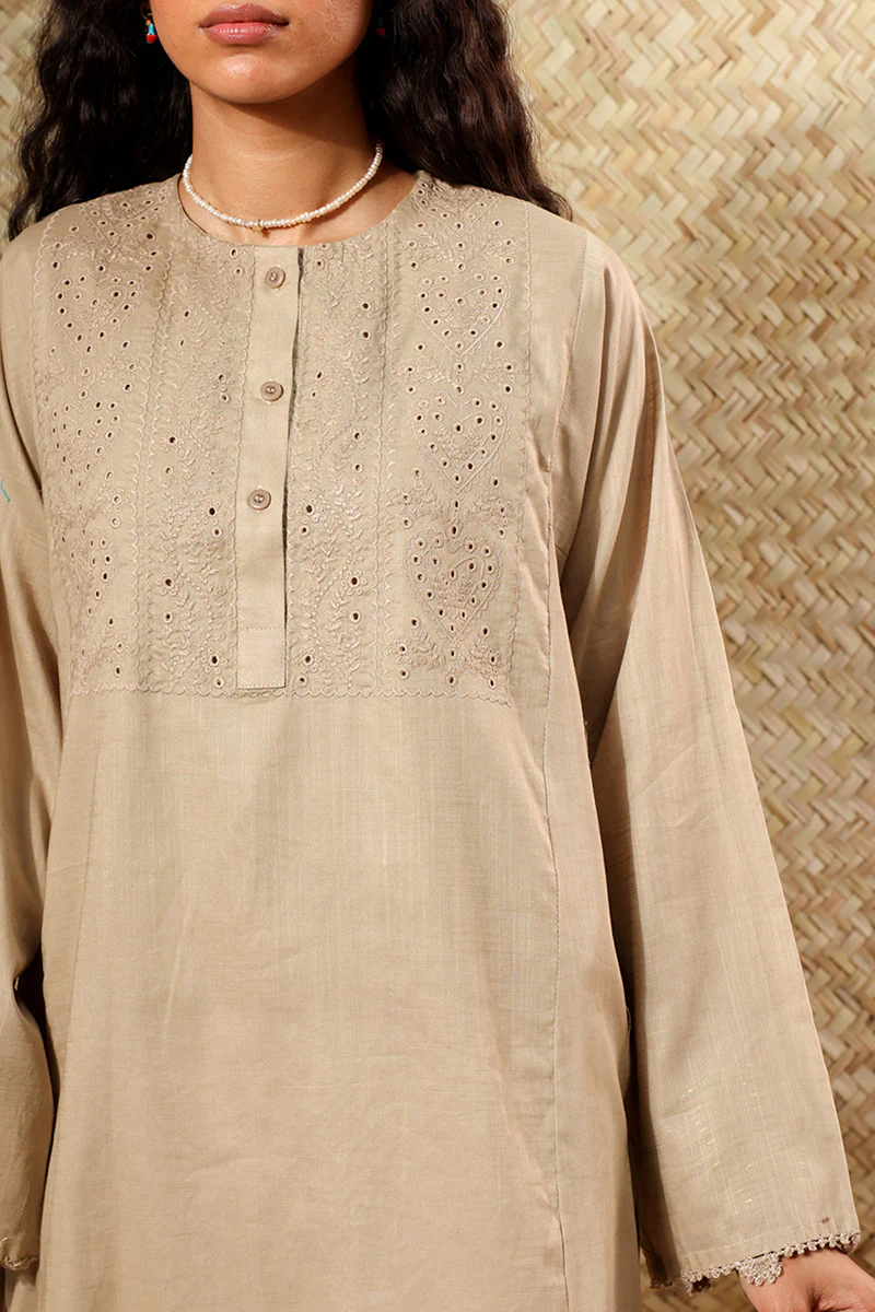 Embroidered Schiffli Shirt - Image 6