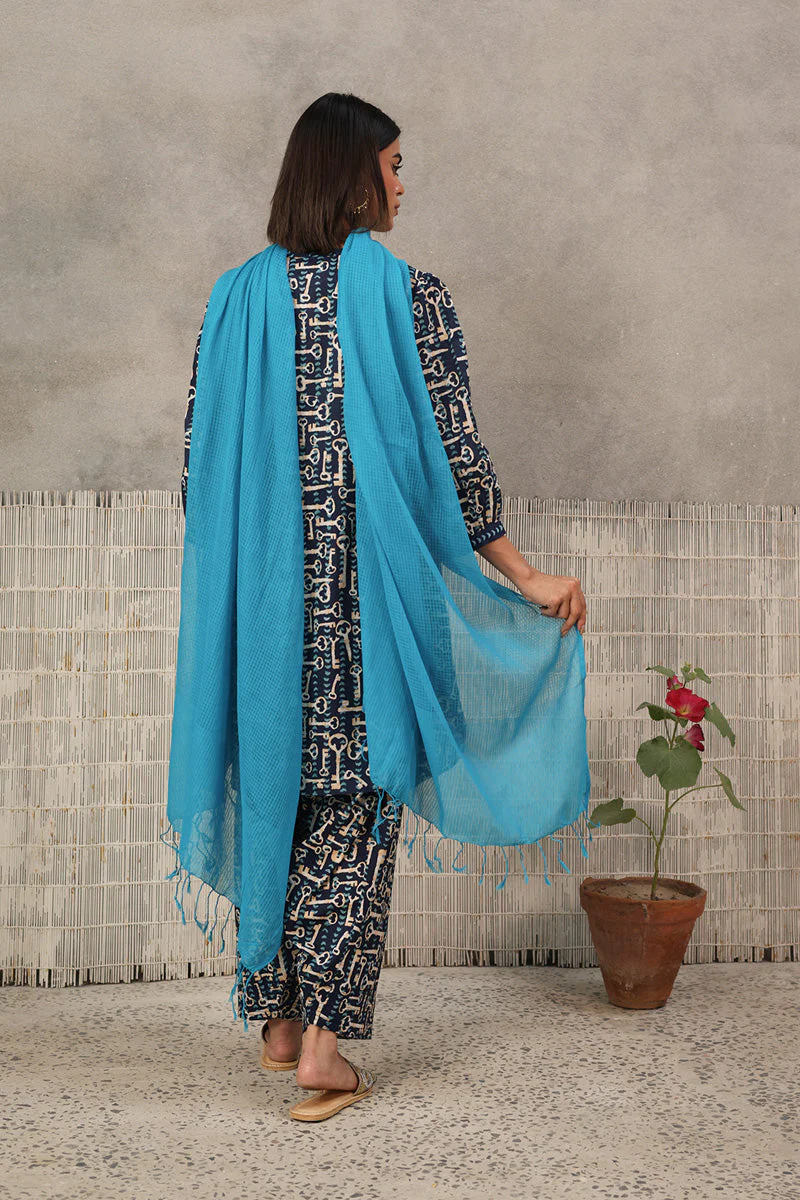 100% Pure Cotton Dupatta - Image 5