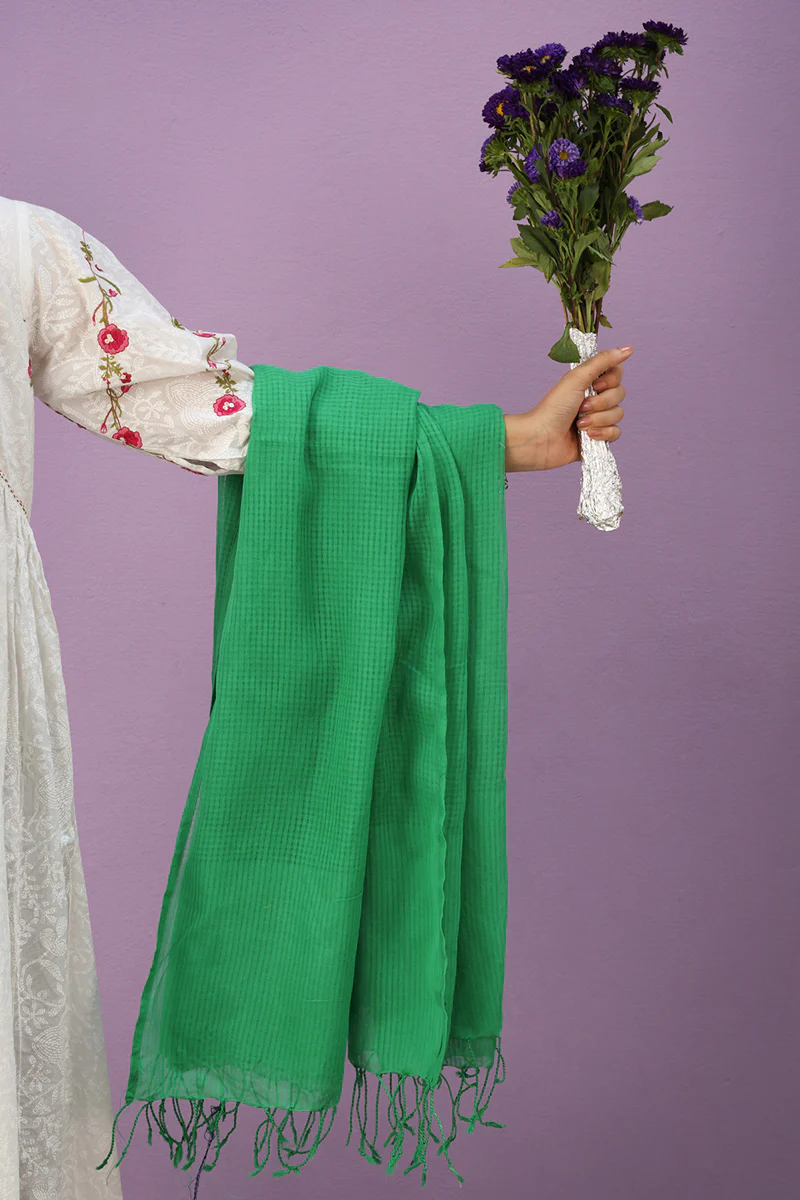 100% Pure Cotton Dupatta - Image 2