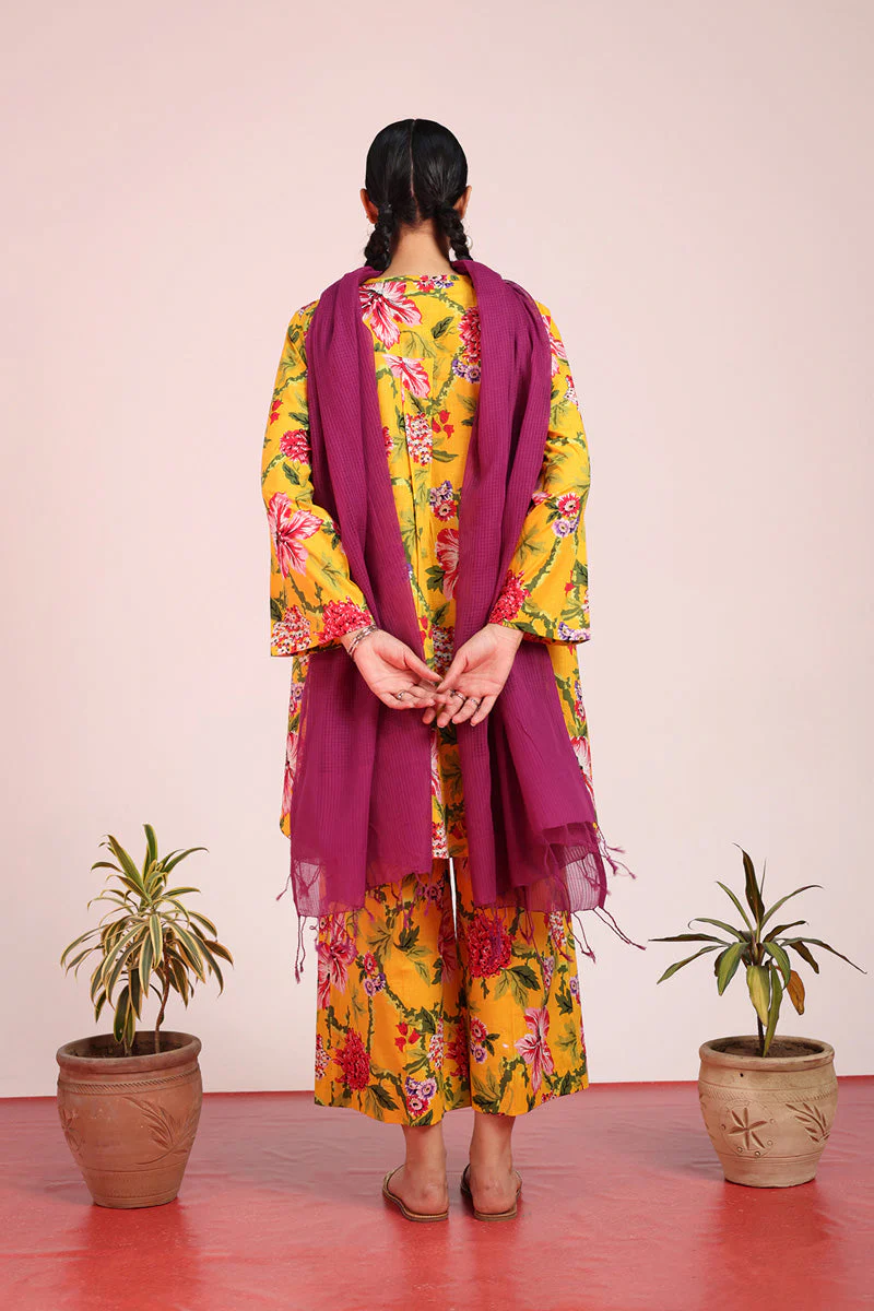 100% Pure Cotton Dupatta - Image 3