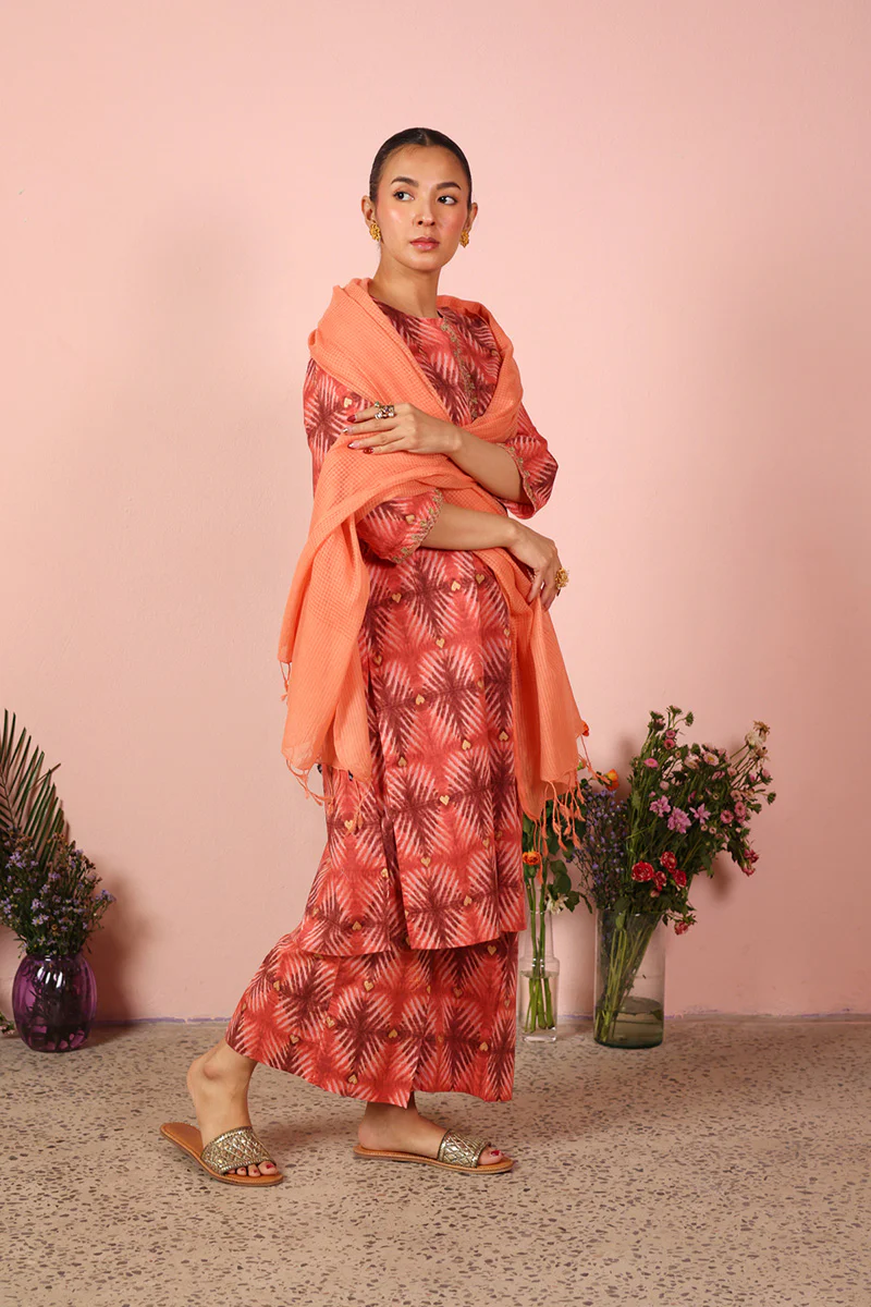 100% Pure Cotton Dupatta - Image 2