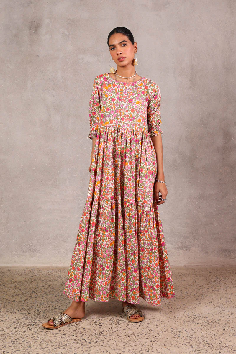 Painted Dreams Tiered Frock - Image 6