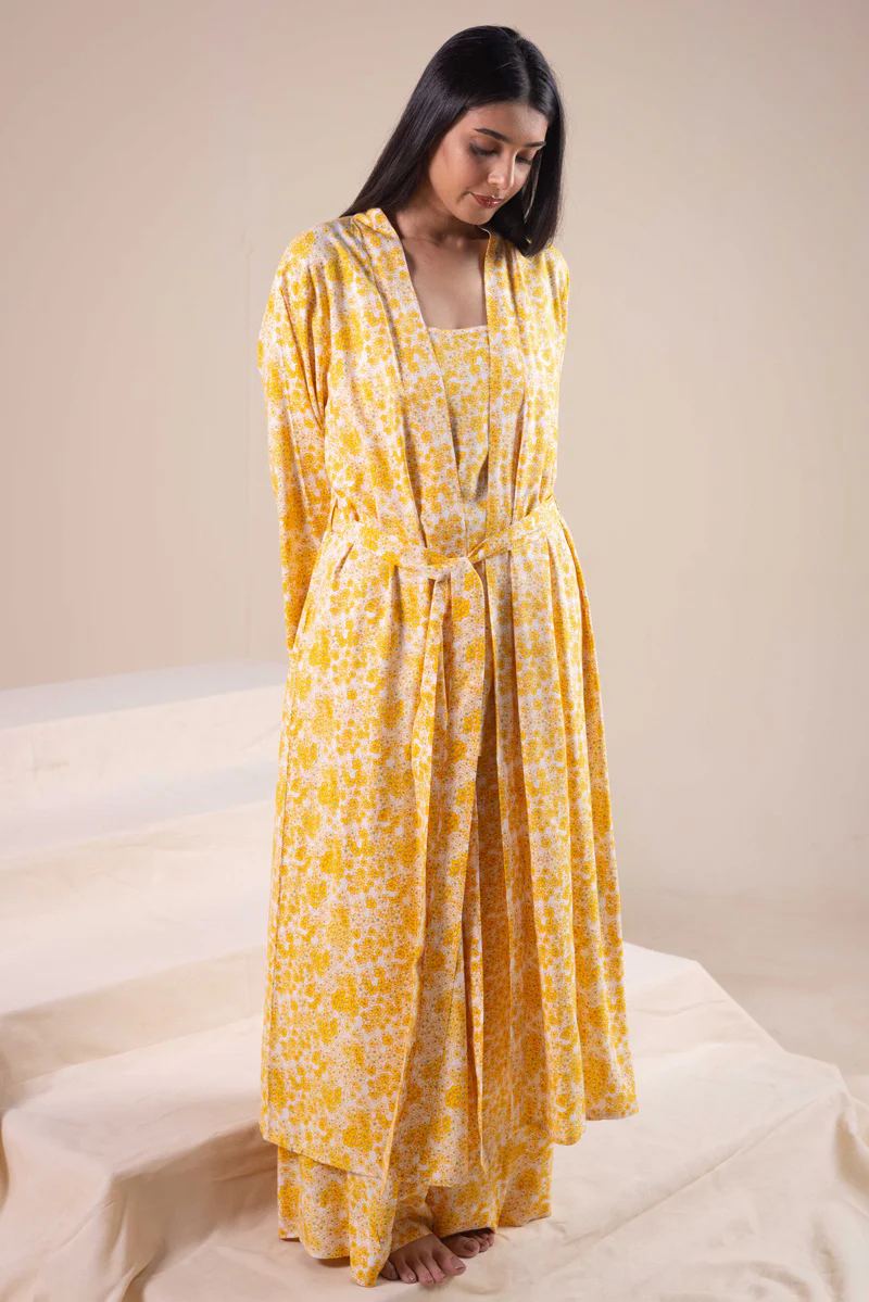 Loungewear 3-Piece Robe Set - Image 5