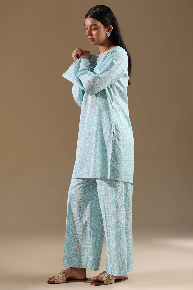 Soft Paisley Printed Set - Image 3