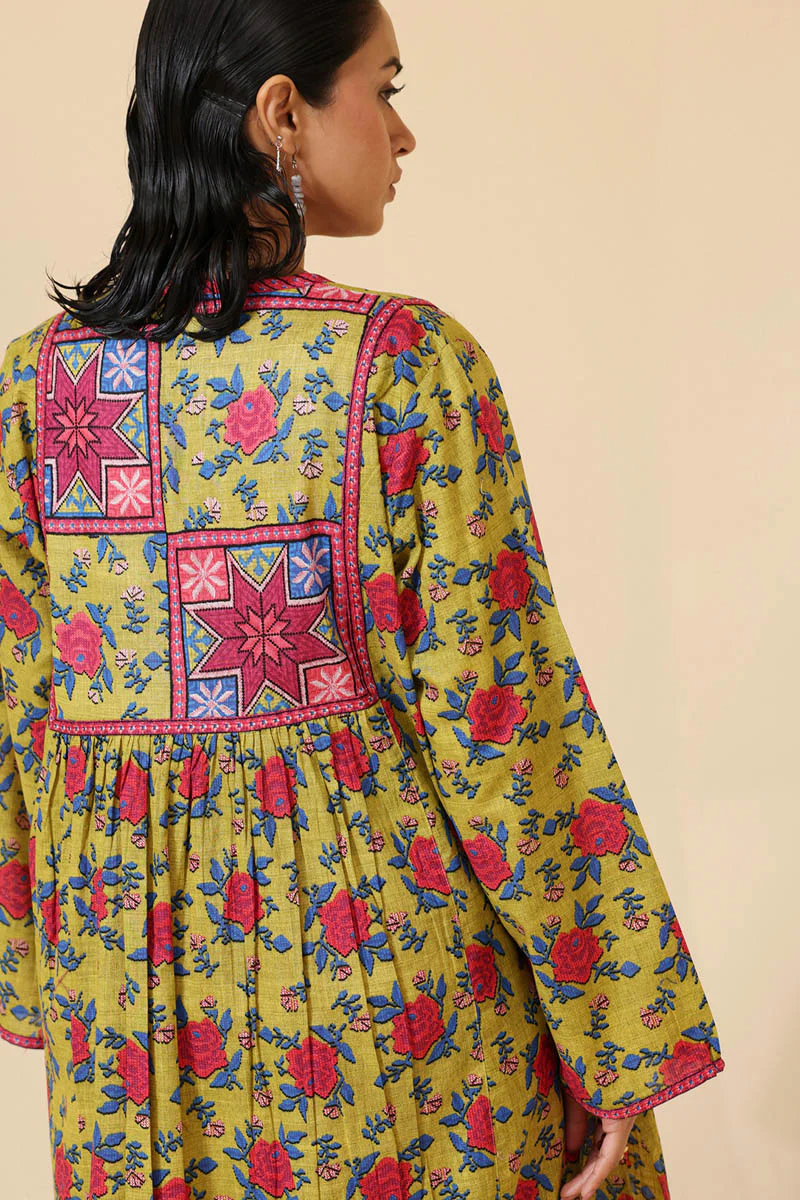 Printed Mosaic Tassel Set - Image 12
