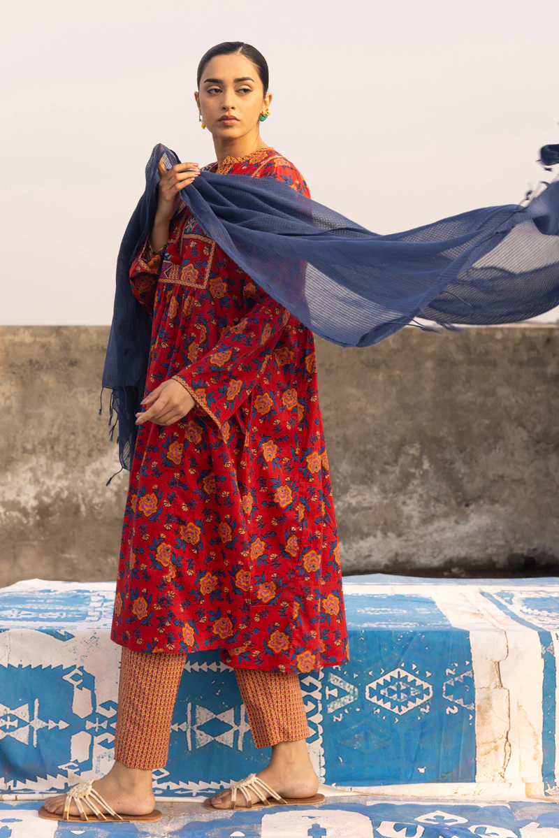 Printed Mosaic Tassel Set - Image 5