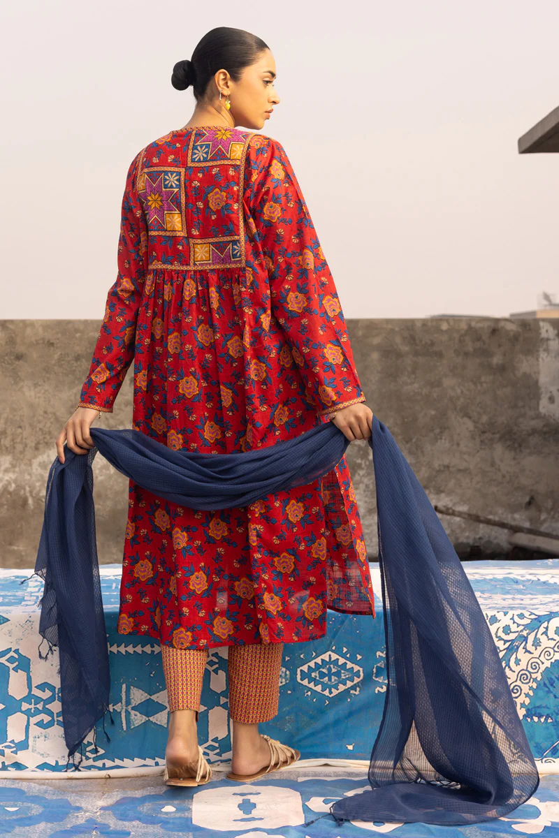 Printed Mosaic Tassel Set - Image 8