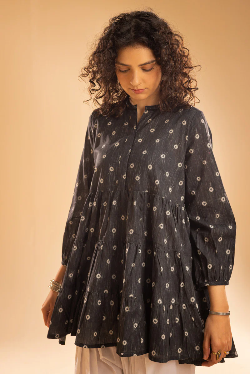 Shibori Peplum Edit - Image 6