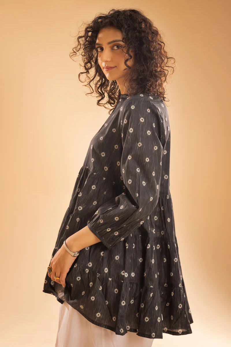 Shibori Peplum Edit - Image 8