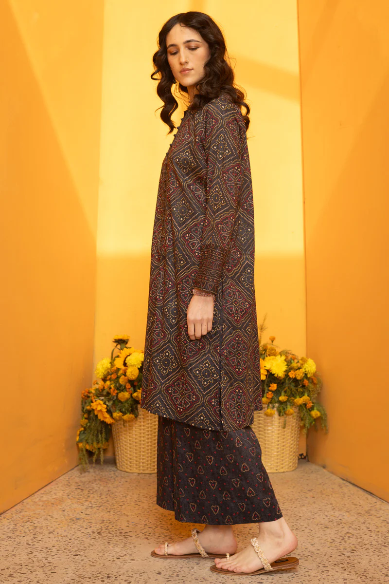 Chunari Hearts Printed Set - Image 7