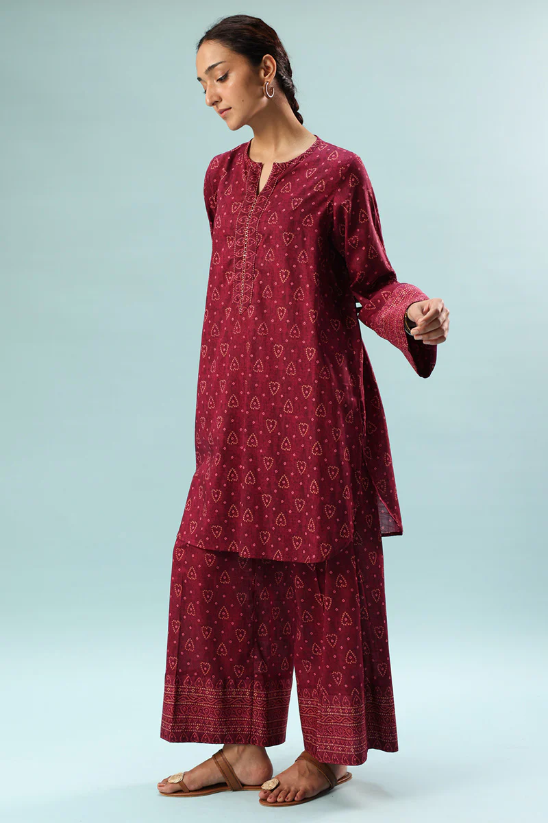 Mukaish Beats Printed Set - Image 15