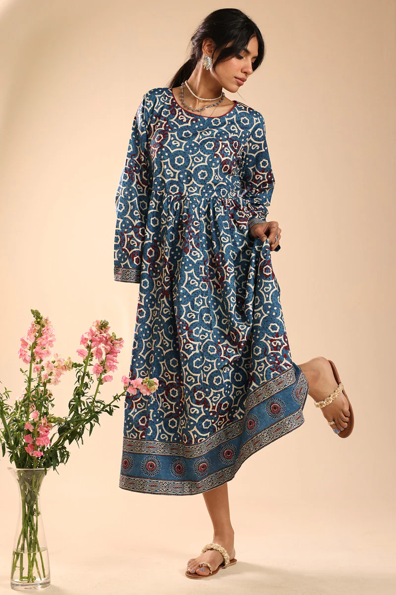 Ajrak Kahani Dress - Image 4