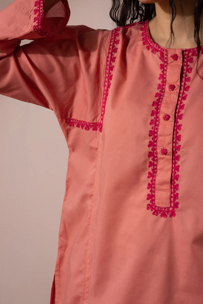 Floral Embroidered Set - Image 2
