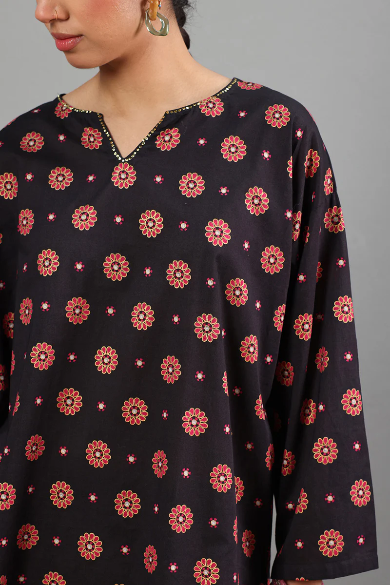 Mukaish Floral Burst Set - Image 2