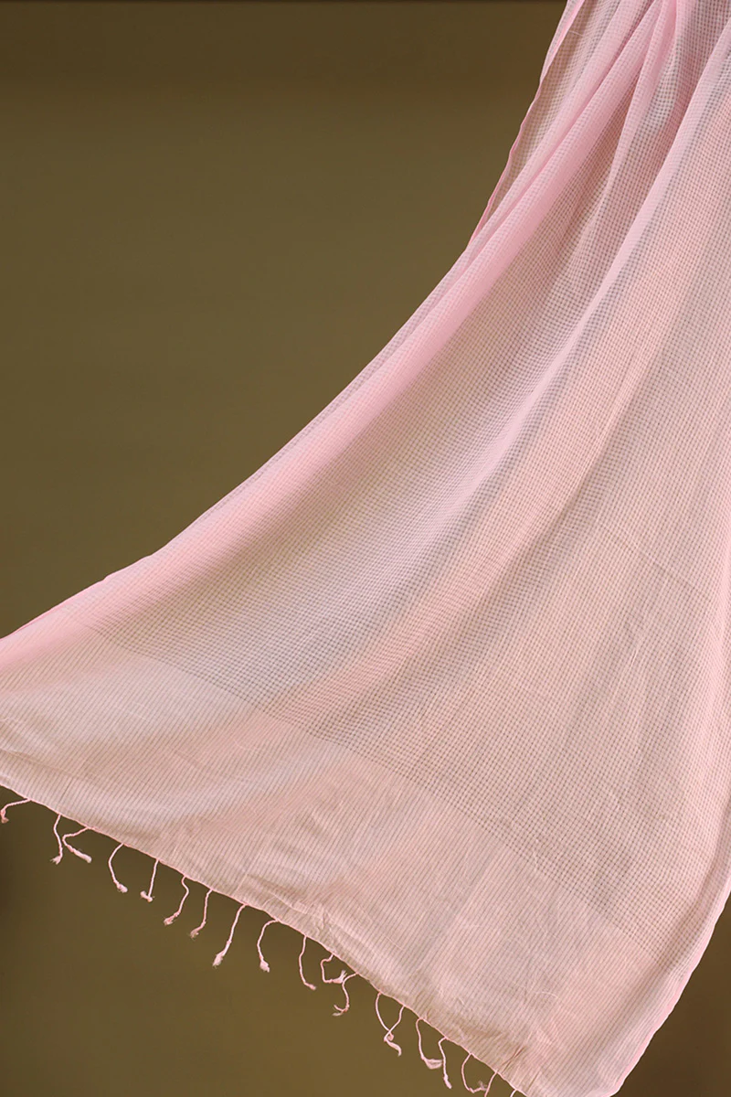 Classic Check Dupatta - Image 3