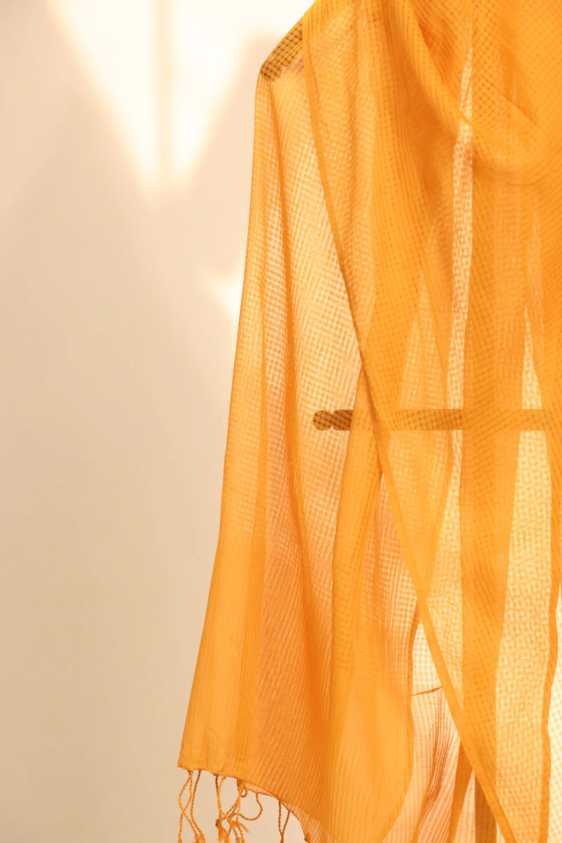 Classic Check Dupatta - Image 2