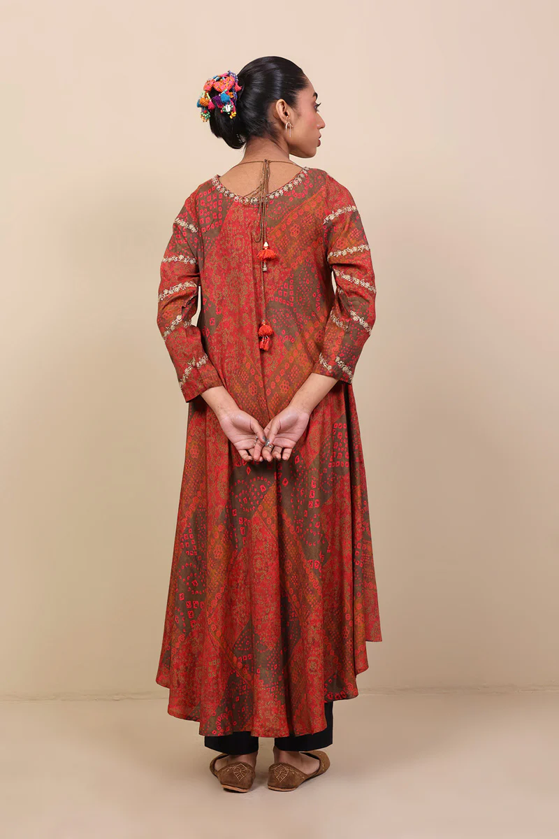 Ethnic Geo Kurta - Image 4