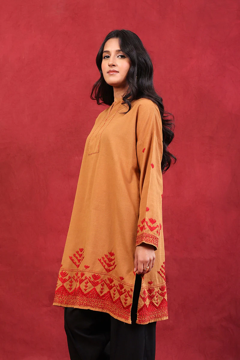 N K R Embroidered Kurta