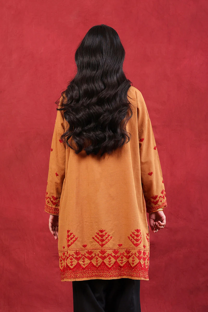 N K R Embroidered Kurta - Image 4