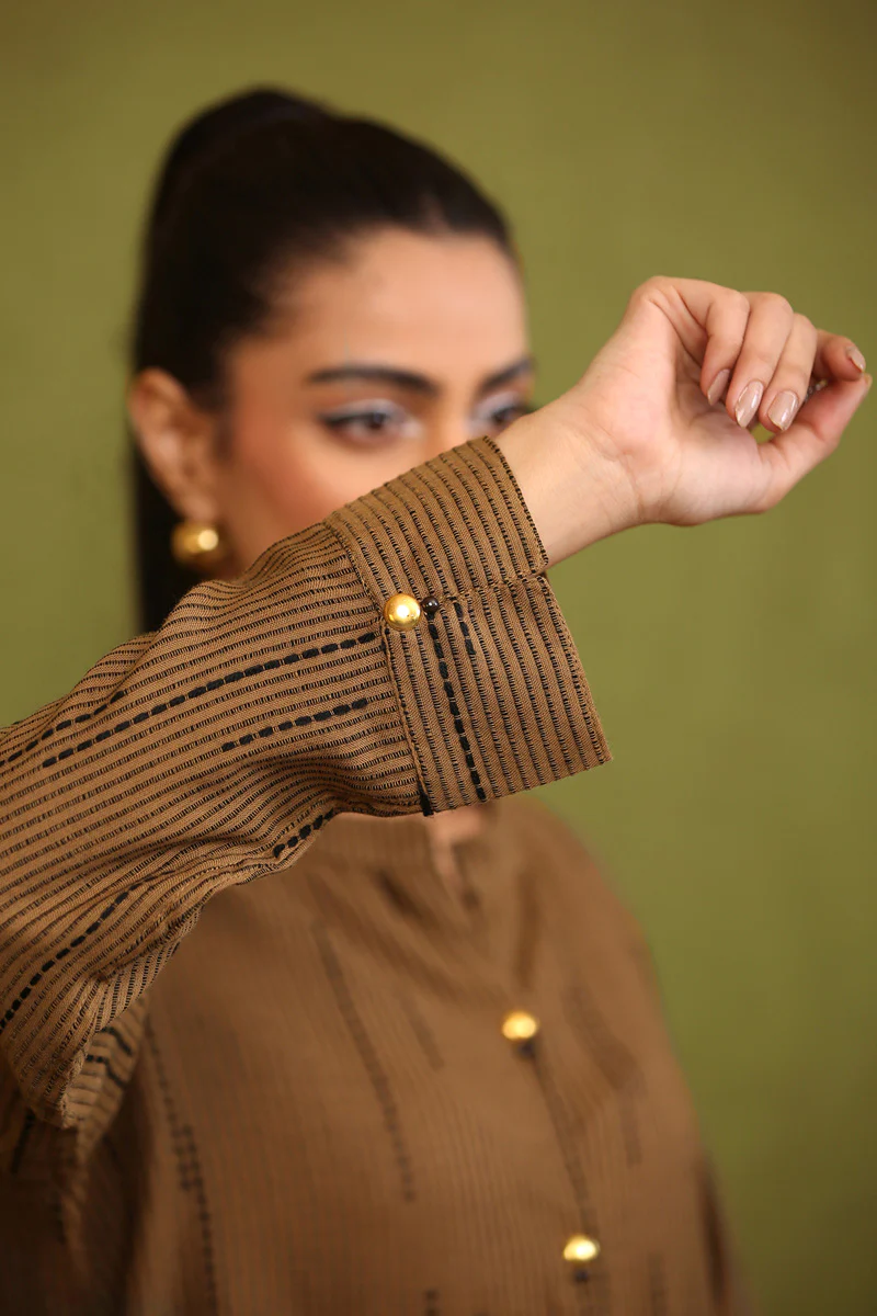 Trellis Printed Shirt - Image 4