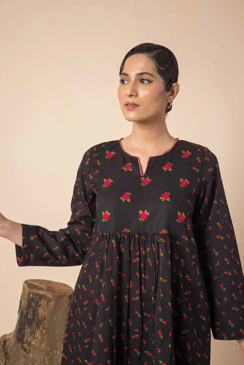 Floral Fancy Peplum 2 Piece - Image 2