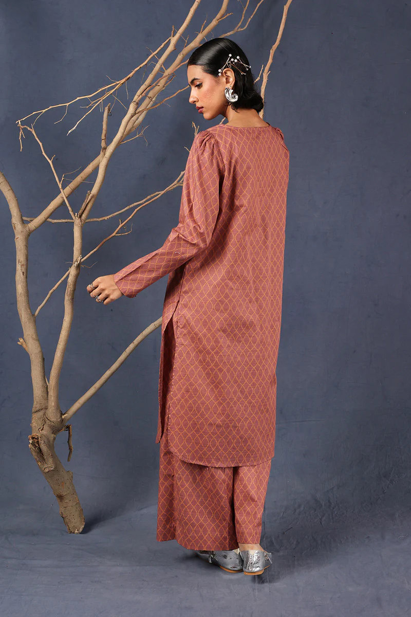 Puffed Charbagh 2 Piece - Image 12