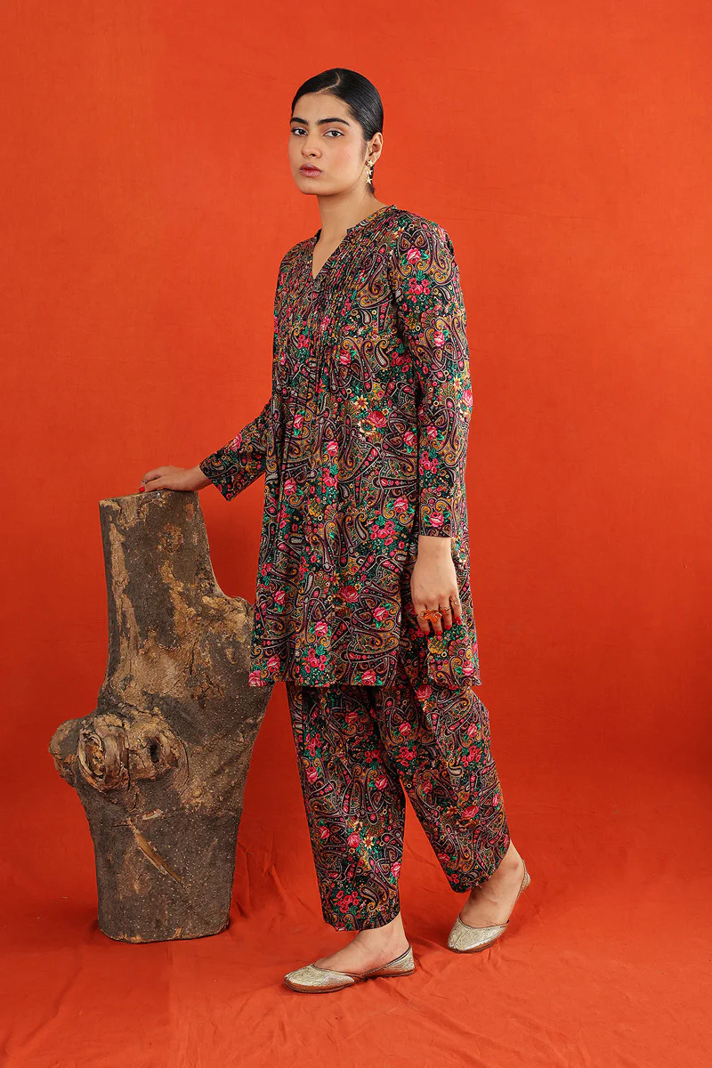In The Garden Pleated Set - Image 3