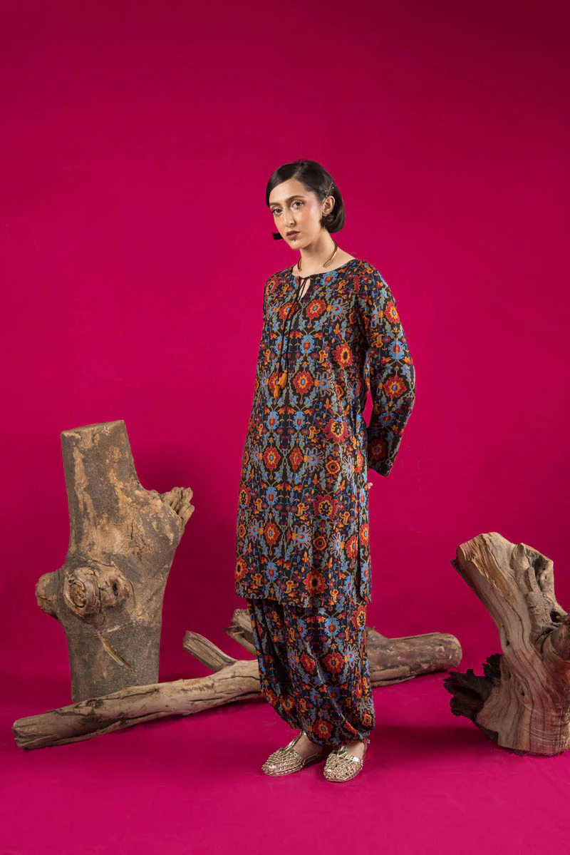Tasseled Qaleen 2 Piece - Image 2