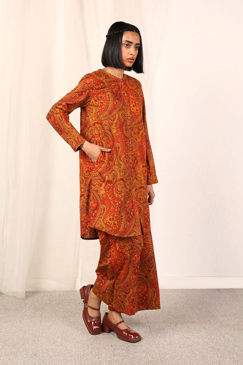 Printed Boho Paisley 2 Piece - Image 8
