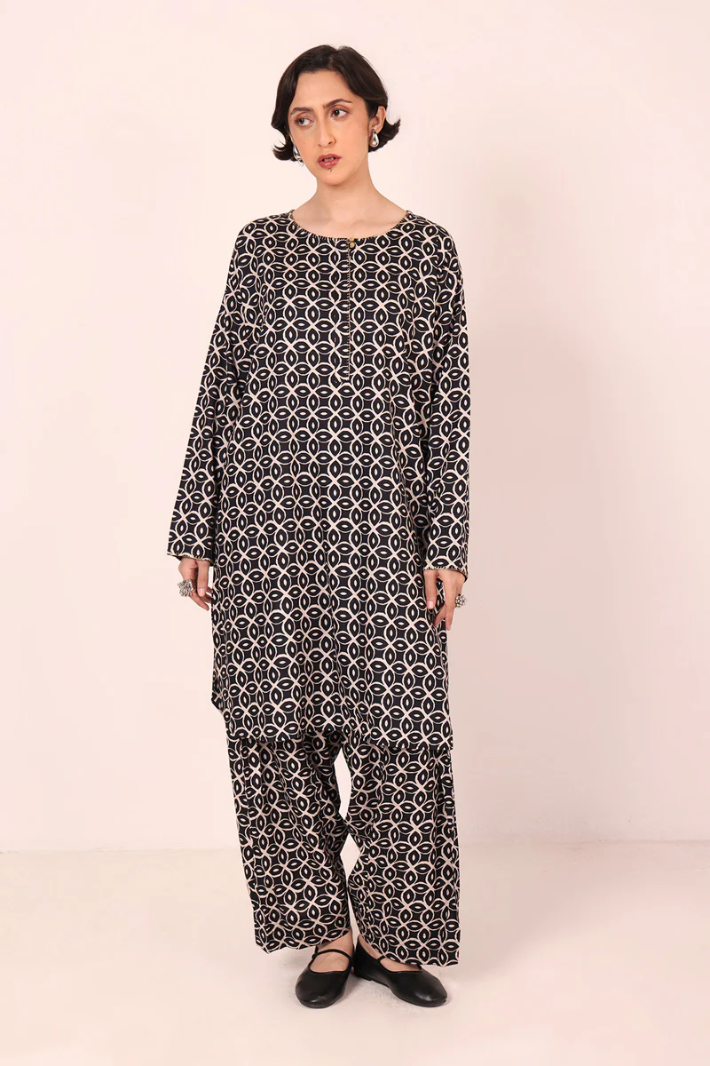 Printed Zawiya 2 Piece - Image 6