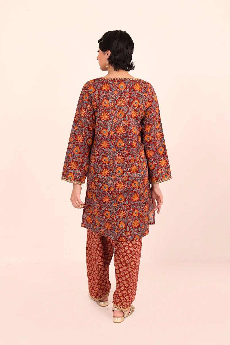 Printed Shahgul 2 Piece - Image 5