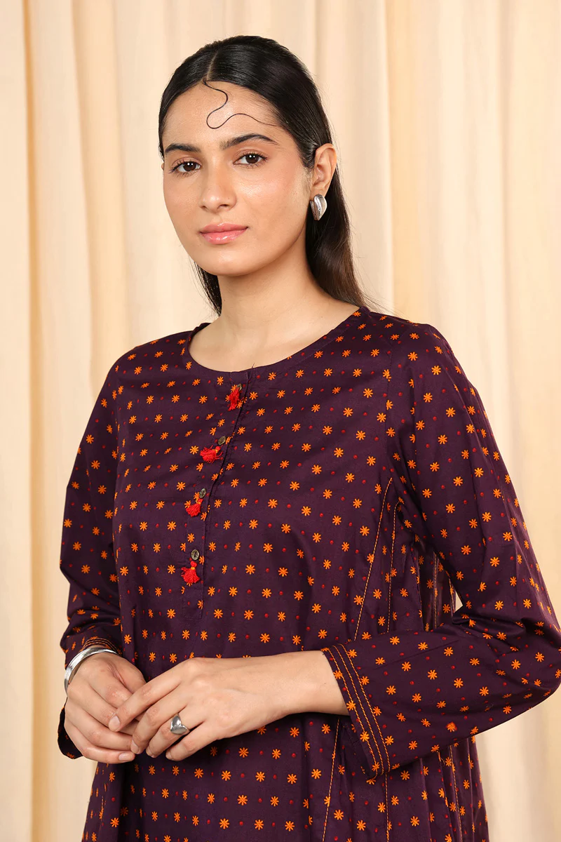 Panelled Floret 2 Piece - Image 12