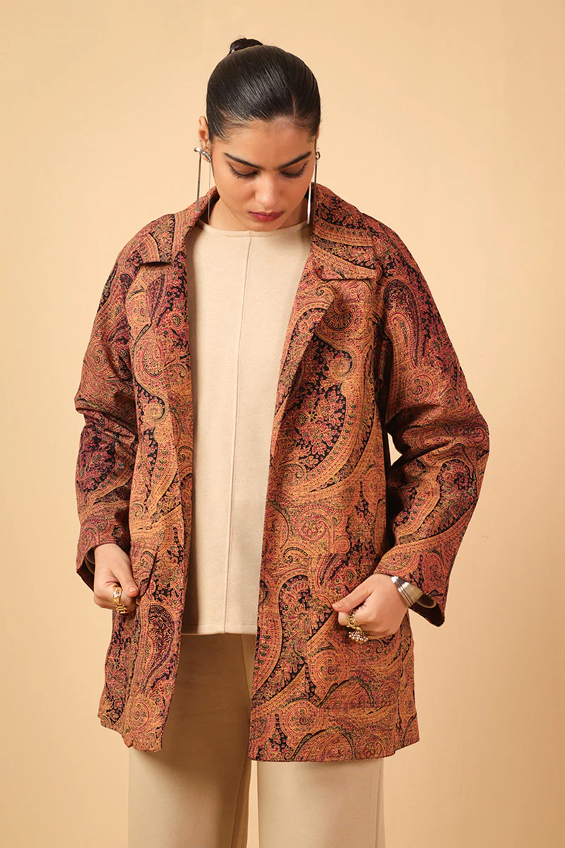 Boho Paisley Blazer - Image 2