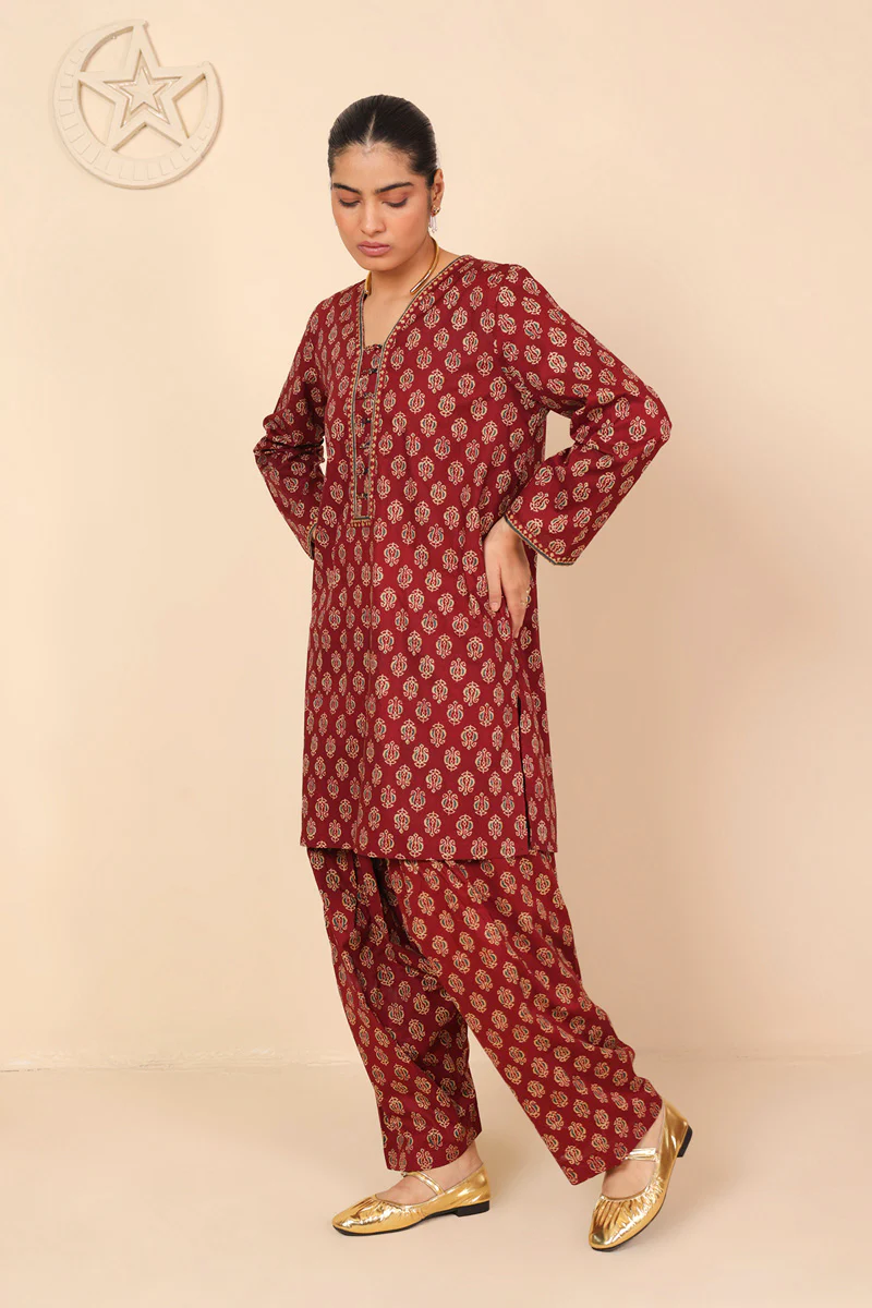 Printed Mysore 2 Piece - Image 7